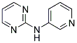 PYRIDIN-3-YL-PYRIMIDIN-2-YL-AMINE Struktur