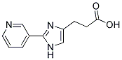 3-(2-PYRIDIN-3-YL-1H-IMIDAZOL-4-YL)-PROPIONIC ACID Struktur