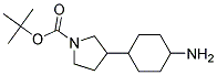 TERT-BUTYL 3-(4-AMINOCYCLOHEXYL)PYRROLIDINE-1-CARBOXYLATE Struktur