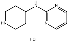 PIPERIDIN-4-YL-PYRIMIDIN-2-YL-AMINEHYDROCHLORIDE Struktur