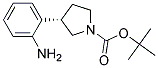 (S)-TERT-BUTYL 3-(2-AMINOPHENYL)PYRROLIDINE-1-CARBOXYLATE Struktur