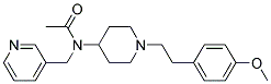 N-(1-[2-(4-METHOXYPHENYL)ETHYL]PIPERIDIN-4-YL)-N-(PYRIDIN-3-YLMETHYL)ACETAMIDE