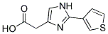 (2-THIOPHEN-3-YL-1H-IMIDAZOL-4-YL)-ACETIC ACID Struktur