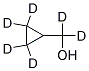 CYCLOPROPYL-2,2,3,3-D4-METHYL-D2 ALCOHOL Struktur