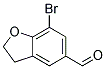 7-BROMO-2,3-DIHYDRO-1-BENZOFURAN-5-CARBALDEHYDE Struktur