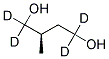 (R)-(+)-2-METHYL-1,4-BUTANE-1,1,4,4-D4-DIOL Struktur