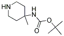 TERT-BUTYL 4-METHYLPIPERIDIN-4-YL-CARBAMATE Struktur