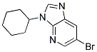 6-BROMO-3-CYCLOHEXYL-3H-IMIDAZO[4,5-B]PYRIDINE Struktur