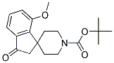 TERT-BUTYL 7-METHOXY-3-OXO-2,3-DIHYDROSPIRO[INDENE-1,4'-PIPERIDINE]-1'-CARBOXYLATE Struktur