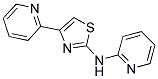 PYRIDIN-2-YL-(4-PYRIDIN-2-YL-THIAZOL-2-YL)-AMINE Struktur