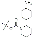 TERT-BUTYL 2-(4-AMINOCYCLOHEXYL)PIPERIDINE-1-CARBOXYLATE Struktur