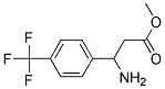 METHYL-3-AMINO-3-(4-TRIFLUOROMETHYLPHENYL)PROPIONATE Struktur