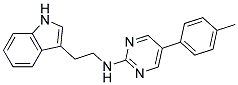 N-[2-(1H-INDOL-3-YL)ETHYL]-5-(4-METHYLPHENYL)PYRIMIDIN-2-AMINE Struktur