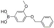 4-(BENZYLOXY)-3-METHOXYPHENYLBORONIC ACID Struktur