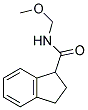 INDAN-1-CARBOXYLIC ACID METHOXY-METHYL-AMIDE Struktur