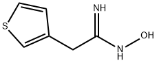 N-HYDROXY-2-THIOPHEN-3-YL-ACETAMIDINE Struktur