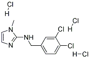 (3,4-DICHLORO-BENZYL)-(1-METHYL-1H-IMIDAZOL-2-YL)-AMINE TRIHYDROCHLORIDE Struktur