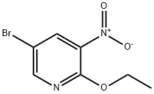 5-BROMO-2-ETHOXY-3-NITRO-PYRIDINE Struktur