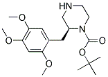 (S)-2-(2,4,5-TRIMETHOXY-BENZYL)-PIPERAZINE-1-CARBOXYLIC ACID TERT-BUTYL ESTER Struktur