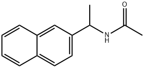 N-(1-NAPHTHALEN-2-YL-ETHYL)-ACETAMIDE Struktur