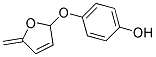 4-(5-METHYLENE-2,5-DIHYDRO-FURAN-2-YLOXY)-PHENOL Struktur