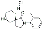 2-O-TOLYL-2,7-DIAZASPIRO[4.5]DECAN-1-ONE HYDROCHLORIDE Struktur