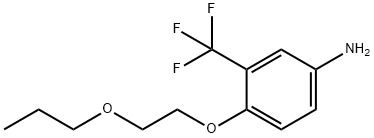 4-(2-PROPOXYETHOXY)-3-(TRIFLUOROMETHYL)ANILINE Struktur