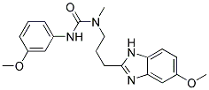 N-[3-(5-METHOXY-1H-BENZIMIDAZOL-2-YL)PROPYL]-N'-(3-METHOXYPHENYL)-N-METHYLUREA Struktur