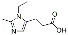 3-(3-ETHYL-2-METHYLIMIDAZOL-4-YL)-PROPIONIC ACID Struktur