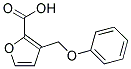 3-(PHENOXYMETHYL)-2-FUROIC ACID Struktur