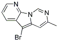 5-BROMO-7-METHYL-PYRIDO[3',2':4,5]PYRROLO[1,2-C]PYRIMIDINE Struktur