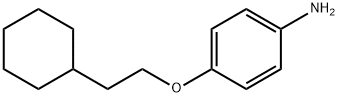 4-(2-CYCLOHEXYLETHOXY)ANILINE Struktur