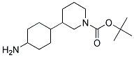 TERT-BUTYL 3-(4-AMINOCYCLOHEXYL)PIPERIDINE-1-CARBOXYLATE Struktur