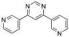 4,6-DIPYRIDIN-3-YLPYRIMIDINE Struktur