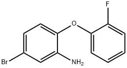 5-BROMO-2-(2-FLUOROPHENOXY)ANILINE Struktur