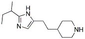 4-[2-(2-SEC-BUTYL-IMIDAZOL-4-YL)-ETHYL]-PIPERIDINE Struktur