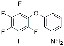 3-(2,3,4,5,6-PENTAFLUOROPHENOXY)ANILINE, TECH Struktur