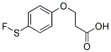 3-(4-FLUOROTHIOPHENOXY)PROPIONIC ACID Struktur