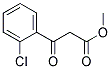 3-(2-CHLORO-PHENYL)-3-OXO-PROPIONIC ACID METHYLESTER Struktur