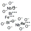 BISMUTH IRON NIOBIUM OXIDE Struktur