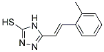 5-[(E)-2-(2-METHYLPHENYL)VINYL]-4H-1,2,4-TRIAZOLE-3-THIOL Struktur