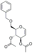 3,4-DI-O-ACETYL-6-O-BENZYL-D-GLUCAL Struktur