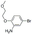 5-BROMO-2-(2-METHOXYETHOXY)ANILINE Struktur