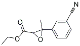 3-(3-CYANO-PHENYL)-3-METHYL-OXIRANE-2-CARBOXYLIC ACID ETHYL ESTER Struktur