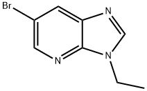 6-BROMO-3-ETHYL-3H-IMIDAZO[4,5-B]PYRIDINE Struktur