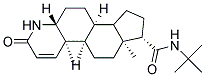 (4AR,4BR,6AS,7S,9BS,11AR)-4A,6A-DIMETHYL-2-OXO-2,4A,4B,5,6,6A,7,8,9,9A,9B,10,11,11A-TETRADECAHYDRO-1H-INDENO[5,4-F]QUINOLINE-7-CARBOXYLIC ACID TERT-BUTYLAMIDE Struktur