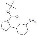 TERT-BUTYL 2-(3-AMINOCYCLOHEXYL)PYRROLIDINE-1-CARBOXYLATE Struktur