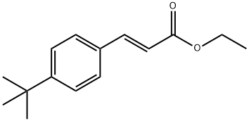 3-(4-TERT-BUTYL-PHENYL)-ACRYLIC ACID ETHYL ESTER Struktur