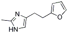 4-(2-FURAN-2-YL-ETHYL)-2-METHYL-1H-IMIDAZOLE Struktur