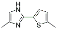 4-METHYL-2-(5-METHYL-THIOPHEN-2-YL)-1H-IMIDAZOLE Struktur